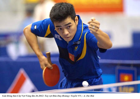 Vietnamese table-tennis team missed world championship